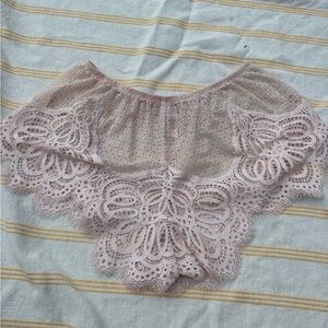 Victoria’s Secret Blush Lace Shorts